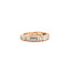 Ring 1.00ctw Round & Baguette Diamonds 14kr 2.9mm Sz4.5 2.84g 225090045