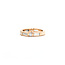 Ring 1.00ctw Round & Baguette Diamonds 14kr 2.9mm Sz4.5 2.84g 225090045