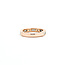 Ring 1.00ctw Round & Baguette Diamonds 14kr 2.9mm Sz4.5 2.84g 225090045