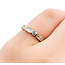 Ring 1.00ctw Round & Baguette Diamonds 14kr 2.9mm Sz4.5 2.84g 225090045