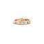 Ring 1.00ctw Round & Baguette Diamonds 14kr 2.9mm Sz4.5 2.84g 225090045