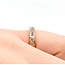 Ring 1.00ctw Round & Baguette Diamonds 14kr 2.9mm Sz4.5 2.84g 225090045