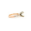 Ring 1.50ct Cut-Cornered Square Modified Brilliant Diamond GIA 6157639110 .50ctw Diamonds 14kr 2.3mm Sz4.5 2.93g 225090044