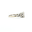 Ring Illusion 1.00ctw Princess & Round Diamonds 10kw 8x8mm Sz8.5 3.32g 125100001