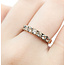 Ring 7-Stone .75ctw Morganite 10kr 3.5mm sz7 2.57g 125090035