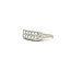 Ring .65ctw Round Diamonds Platinum 6.85mm Sz7.25 3.9g 225090042