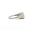 Ring .65ctw Round Diamonds Platinum 6.85mm Sz7.25 3.9g 225090042