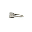 Ring .65ctw Round Diamonds Platinum 6.85mm Sz7.25 3.9g 225090042