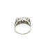 Ring .65ctw Round Diamonds Platinum 6.85mm Sz7.25 3.9g 225090042