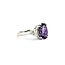 Ring .50ctw Round Diamonds 1.75ct Purple Amethyst 14kw 3mm Sz7 5.57g 225090035