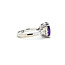 Ring .50ctw Round Diamonds 1.75ct Purple Amethyst 14kw 3mm Sz7 5.57g 225090035