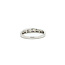 Ring .35ctw Princess Diamonds 14kw Sz5.25 2.6g 225080087