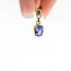 Earrings Dangle .30ctw Round Diamonds 2.00ctw Purple Tanzanite 18ky .6x.2" 2.93g 125090020