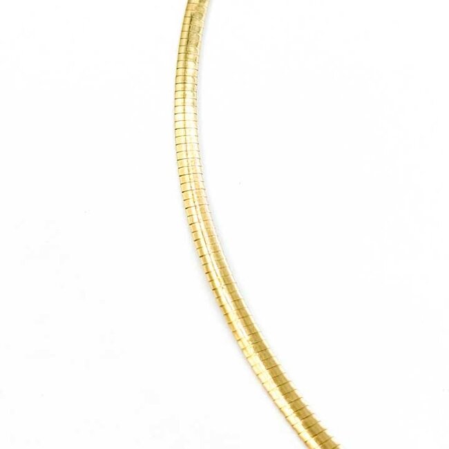 Necklace Omega Reversible 14ktt 3mm 16" 9.62g 225092001