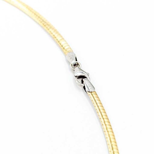 Necklace Omega Reversible 14ktt 3mm 16" 9.62g 225092001