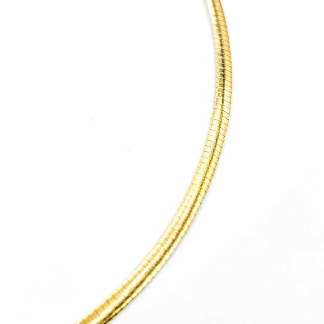 Necklace Omega Reversible 14ktt 3mm 16" 9.62g 225092001