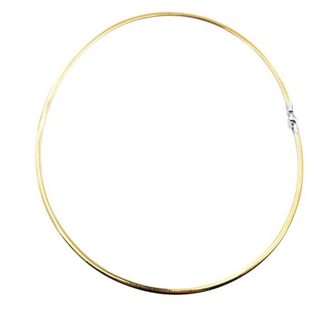 Necklace Omega Reversible 14ktt 3mm 16" 9.62g 225092001