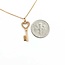 Necklace Tiffany & Co. Key 18kr .75x.3" 16" 3.06g 125102005