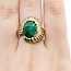 Ring Fluted Bezel 5.16ct Jade 18ky sz6.5 14.7g 225100002