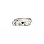 Ring 8-Stone Burnish Set .75ctw Round Diamonds 14kw 4.85mm Sz11 8.8g 125090032