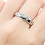 Ring 8-Stone Burnish Set .75ctw Round Diamonds 14kw 4.85mm Sz11 8.8g 125090032