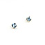 Earrings Stud 1.20ctw Aquamarine 14ky 1.4g 225100001