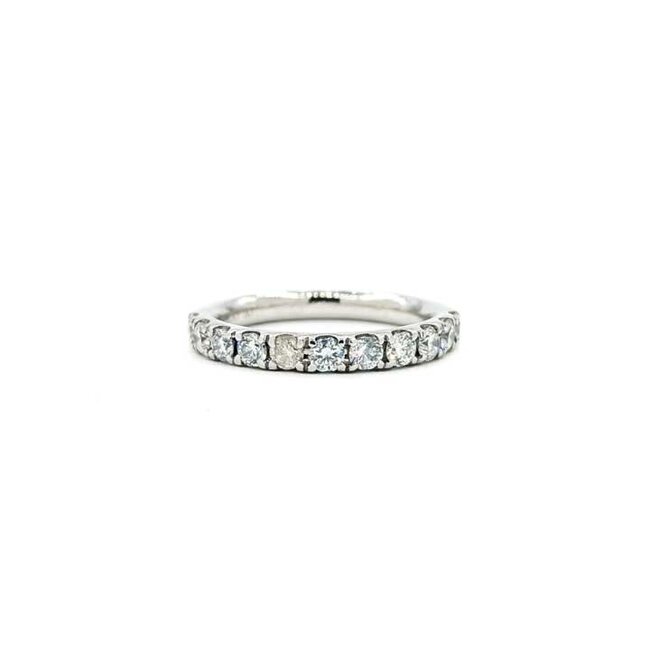 Ring Stackable .66ctw Round Diamonds 950pt sz6 124030453