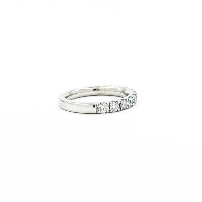 Ring Stackable .66ctw Round Diamonds 950pt sz6 124030453