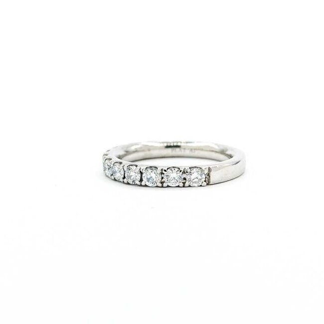 Ring Stackable .66ctw Round Diamonds 950pt sz6 124030453