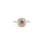 Ring Effy Engagement Double Halo .66ct Cushion Diamond .37ctw Near Colorless Diamonds 18kw 2mm Sz8 3.68g 225100093
