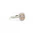 Ring Effy Engagement Double Halo .66ct Cushion Diamond .37ctw Near Colorless Diamonds 18kw 2mm Sz8 3.68g 225100093