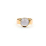 Ring 2.5ct Moonstone 14ky 5.2mm Sz3.5 4.07g 125100018