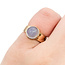 Ring 2.5ct Moonstone 14ky 5.2mm Sz3.5 4.07g 125100018