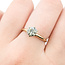 Ring .87ct Old European Diamond 14ky 1.5mm Sz6 1.77g 225100046