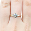 Ring .87ct Old European Diamond 14ky 1.5mm Sz6 1.77g 225100046