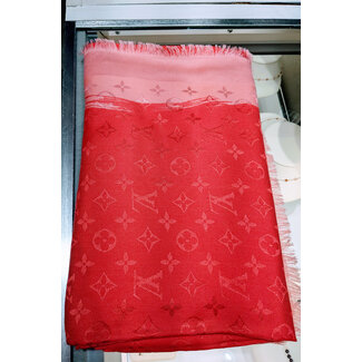 Scarf Louis Vuitton Pink Shawl M72237 125105083