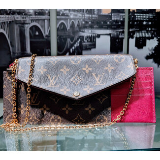 Handbag Louis Vuitton Pochette Felicie Monogram M81896 125105097