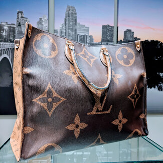 Handbag Louis Vuitton OnTheGo Reverse Monogram GM M44576 125105094
