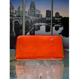 Wallet Louis Vuitton Long Wallet Red Vernis 125105099