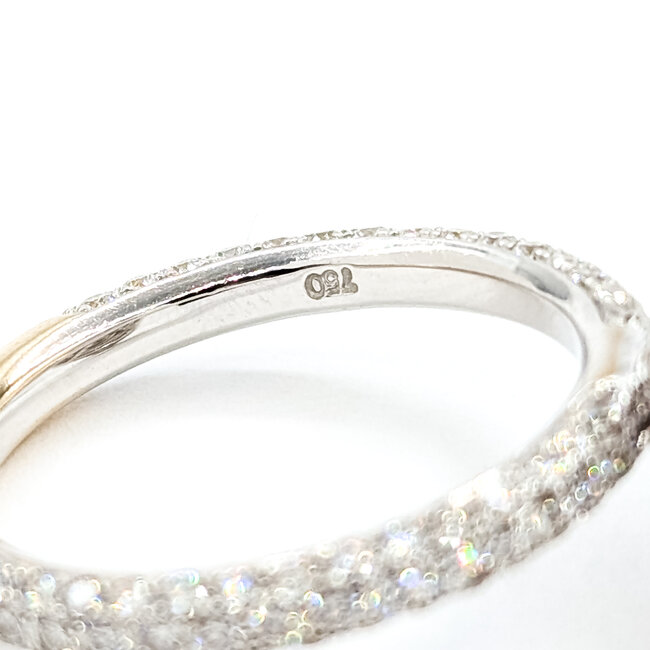 Rings Double Halo 1.25ctw Round Diamonds 5.62ct Pink Unheated Sapphire 18kw 15mm Sz6.75 6.2g 225100121