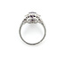 Rings Double Halo Split Shank 1.04ctw Round Diamonds 4.83ct Pink Unheated Sapphire PLAT 17mm Sz6.5 9.7g 225100126