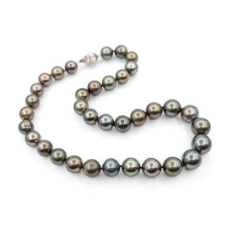 Necklace Strand 11-13mm Tahitian Pearl 14kw 18" 81g 225100129