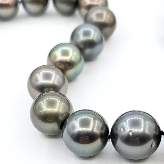 Necklace Strand 11-13mm Tahitian Pearl 14kw 18" 81g 225100129