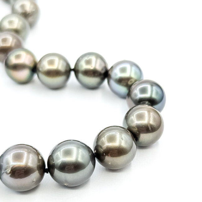Necklace Strand 11-13mm Tahitian Pearl 14kw 18" 81g 225100129