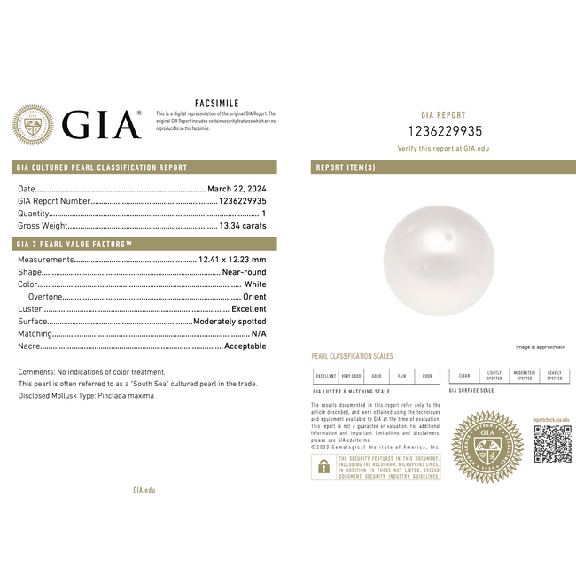 Rings Cocktail Milgrain 0.93ctw Round Diamonds 12mm South Sea Pearl PLAT 20mm Sz6.75 11.8g 225100118