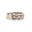 Ring Twisted .65ctw Round Pink/White Diamonds 14kr 6.5mm Sz8 4.1g 225100015