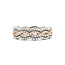 Ring Twisted .65ctw Round Pink/White Diamonds 14kr 6.5mm Sz8 4.1g 225100015