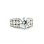 Ring 2.02ct Round Labgrown Diamond 1.59ctw Labgrown Diamonds 14kw 7mm Sz6 8.66g 225090047