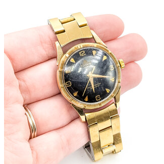 Watch Bucherer Incabloc 30 Jewels 35mm Stainless Steel 7.25" Watch Only 125096002