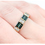 Ring Alternating .24ctw Round Diamonds .72ctw Tourmaline 14ky 5.15mm Sz9 4.06g 225100027
